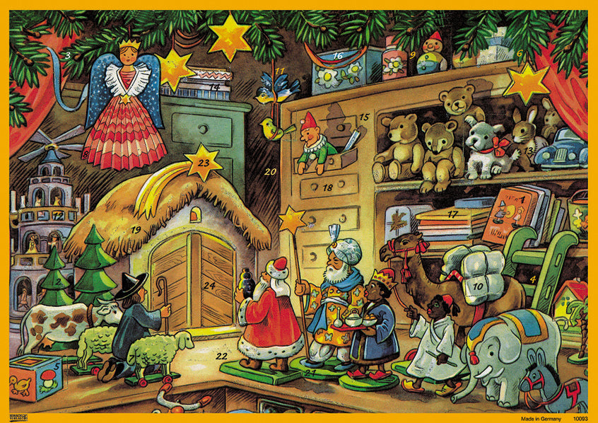 20301-10093 Advents Calendar Card with Envelope The Three Wise Men