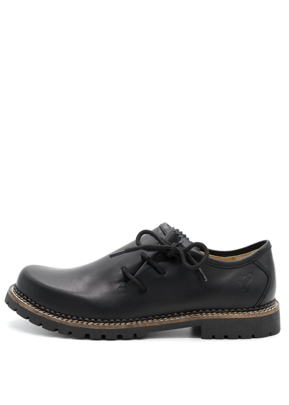 010250-0941    579 H   Spieth & Wensky Gerd Leather Haferl Shoe Black Premium Nappa leather - German Specialty Imports llc
