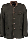 122000-2697 OS Men Bavarian Trachten Jacket Herrenjanker in Leather imitation look - German Specialty Imports llc