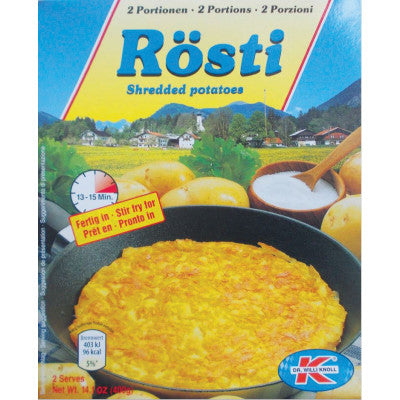 Dr. Willi Knoll Rosti Potatoes - German Specialty Imports llc