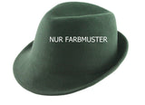 243BE/D715 Fedora Style German Wool  Hat Without Feathers - German Specialty Imports llc