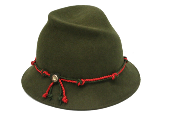 265 D1071 Women Fedora Style German Wool  Hat - German Specialty Imports llc