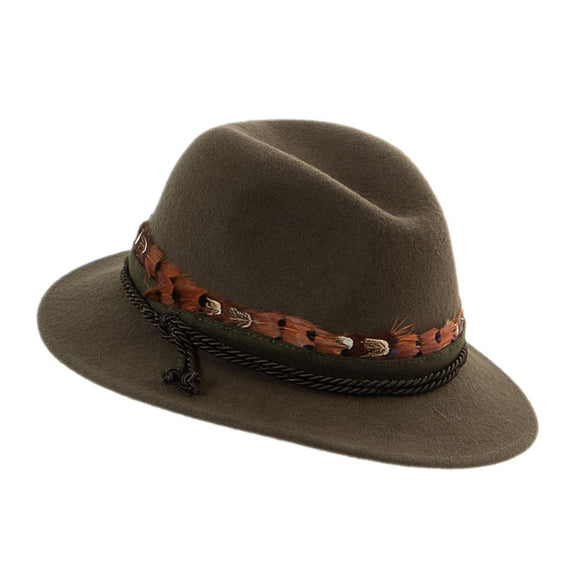 43200 - D994 Faustmann Women and Men Alpine Hat wide rim