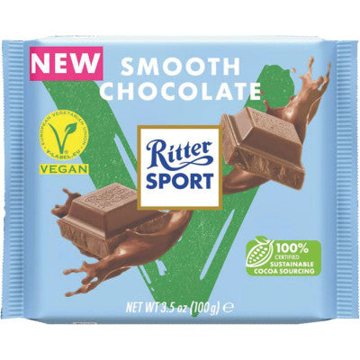 502109 Ritter Sport Smooth Vegan Chocolate Bar - German Specialty Imports llc