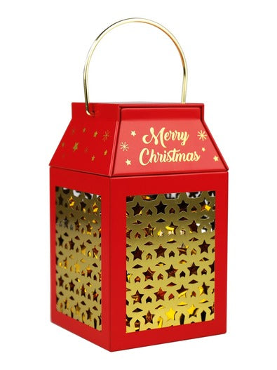 200023 Windel  Merry Christmas Lantern Chocolates with cream fillings 3  oz - German Specialty Imports llc