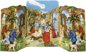 11562 Advents Calendar "Holy Nigth" Foldable - German Specialty Imports llc