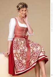 232 2932 Hammerschmid Angela Dirndl Blouse  beautiful linen lace design with 3/4 sleeves and half length sleeves - German Specialty Imports llc