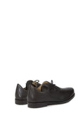 Carlo  Haferl Shoe Black Nappa Leather  with Leather Sole - German Specialty Imports llc