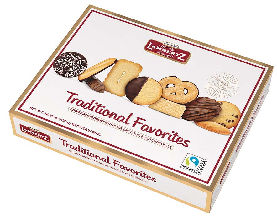 297182 Lambertz European Cookie Collection Traditional Chocolate