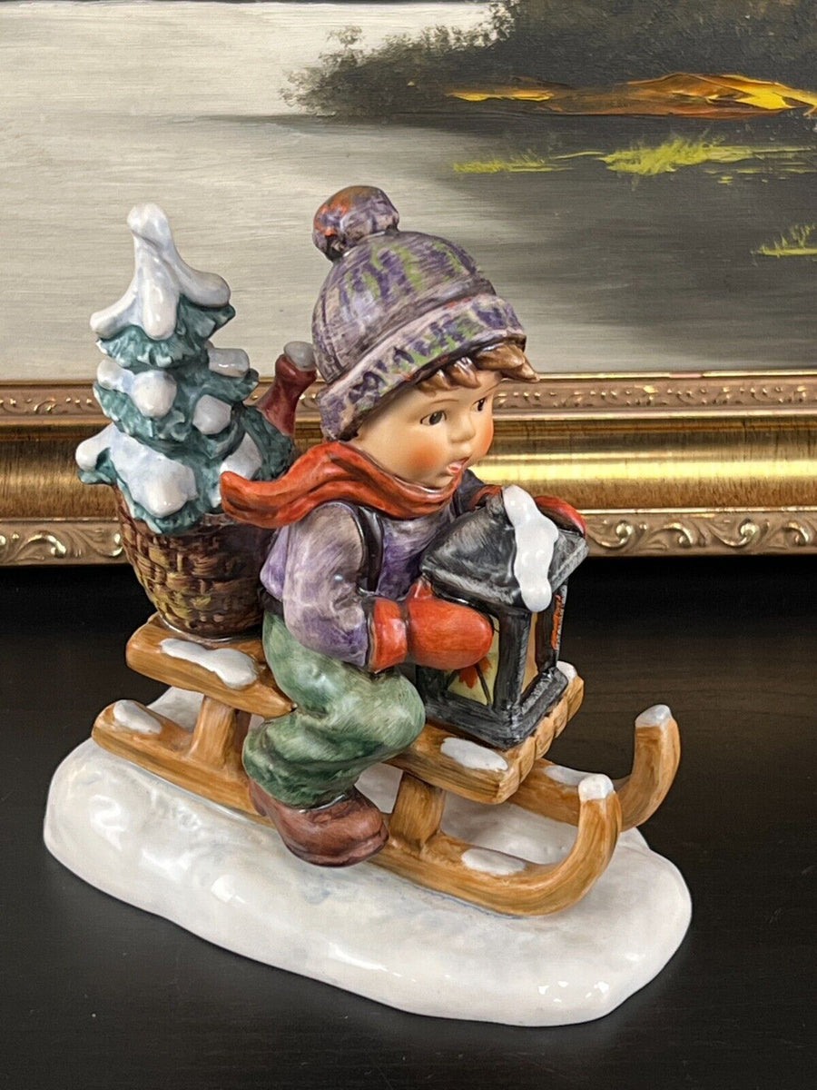 Ride Into Christmas Hummel Figurine 