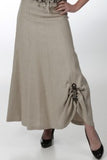 3059 Fuchs Trachten Landhaus Style Skirt 100 % Linen - German Specialty Imports llc