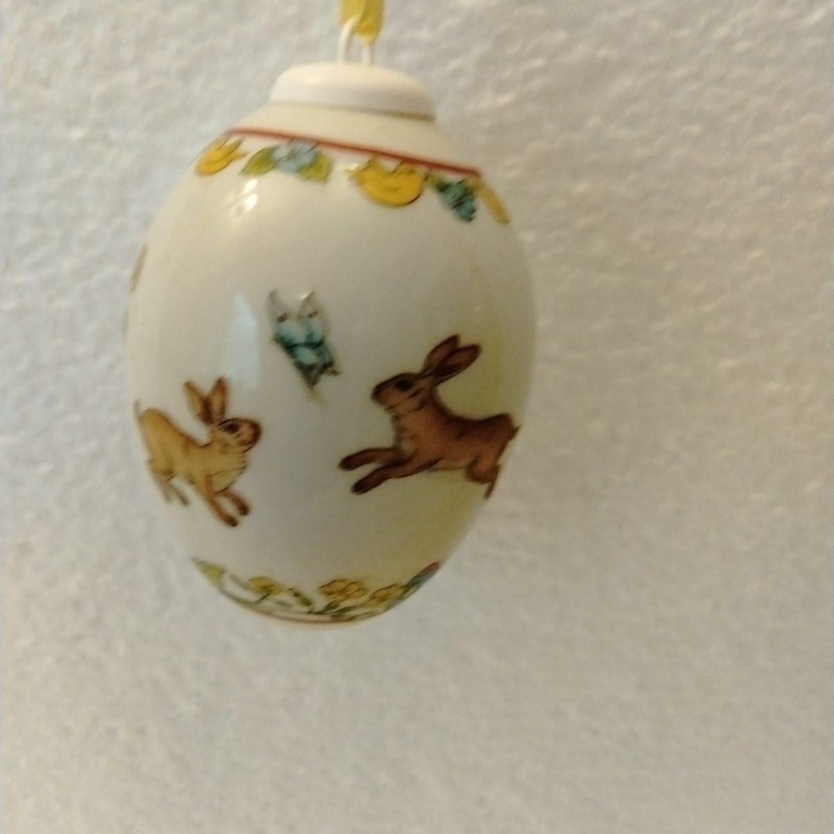 1997 Hutschenreuther Porcelain Easter Egg Ornament 