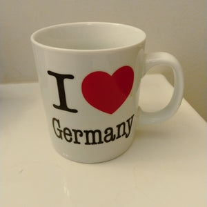 I Love Germany Mug white or black - German Specialty Imports llc