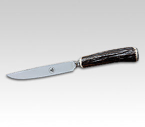 299630 German Real Stag Handle Steak Knife with forged  420 rost free steel - German Specialty Imports llc