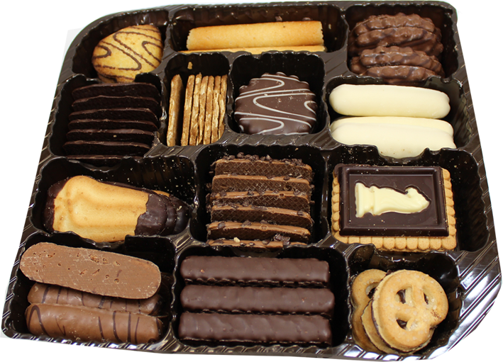 Lambertz Our Best Selection Assorted Gourmet Cookies in Black