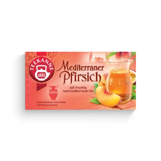 PO4005-14164 Teekanne Meditarianian Peach Natural Tea - German Specialty Imports llc