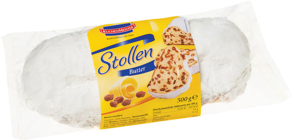 525138 Kuechenmeister 17.6 o Butter Stollen  , Cello PCK Medium - German Specialty Imports llc