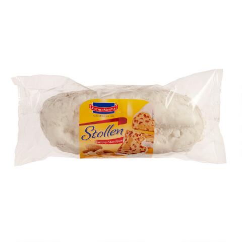525130 Kuechenmeister 17.6 o  Marzipanstollen  , Cello PCK Medium - German Specialty Imports llc