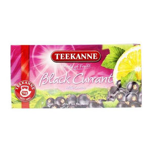 Teekanne Black Currant with Lemon Fruit Tea - German Specialty Imports llc