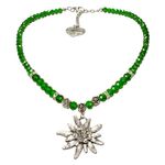 Edelweiss pearl necklace Fiona small Crystal in different colors - German Specialty Imports llc