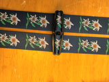 Elastic Clip on Suspenders in Edelweiss Pattern - German Specialty Imports llc