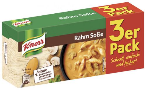 Knorr Rahm Sosse  Cream Gravy - German Specialty Imports llc