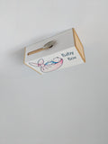Hand Made Wooden Stork Delivering the Baby  Music  Box - German Specialty Imports llc