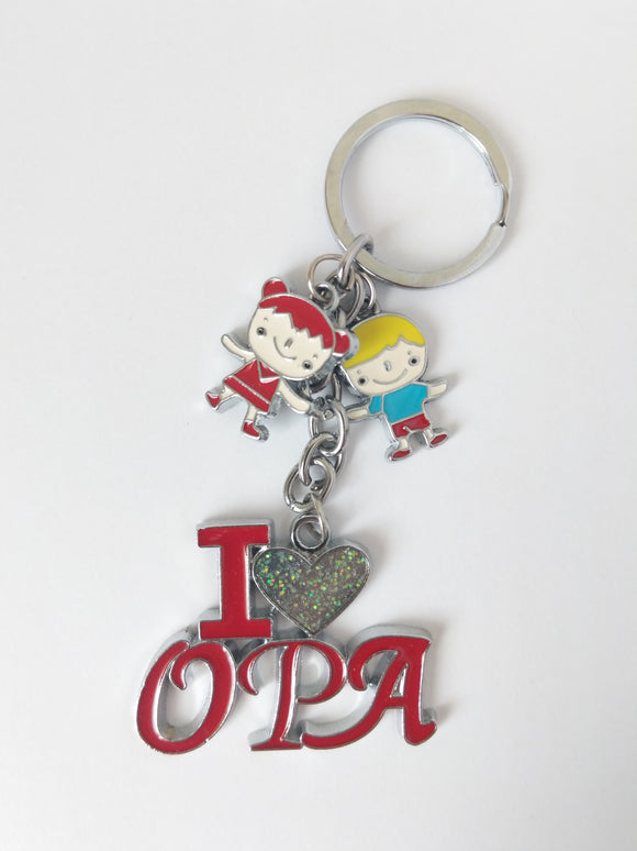 Keychain I love Opa/Oma - German Specialty Imports llc
