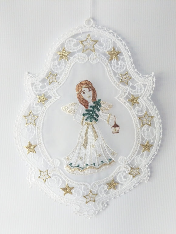 Angel Lace Window Picture - German Specialty Imports llc