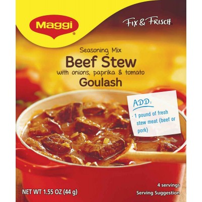 Maggi Gulasch Goulash, ( Beef Stew) Made in Germany BB 04/23 - German Specialty Imports llc