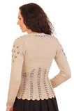 Stockerpoint Gianina Knitted Jacket with Hand Embroidery - German Specialty Imports llc