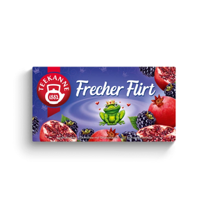 Teekanne  Tea Frecher Flirt / Naughty Flirt Fruit Tea Pomegranate and Blackberry - German Specialty Imports llc