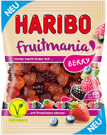 HB39250 German Haribo Fruitmania Berry Share size Gummy Candy 175 g - German Specialty Imports llc