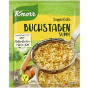 KRSL 1632-32090 Knorr  Buchstabensuppe  Alphabet Soup Product of Germany BB 01/23 - German Specialty Imports llc