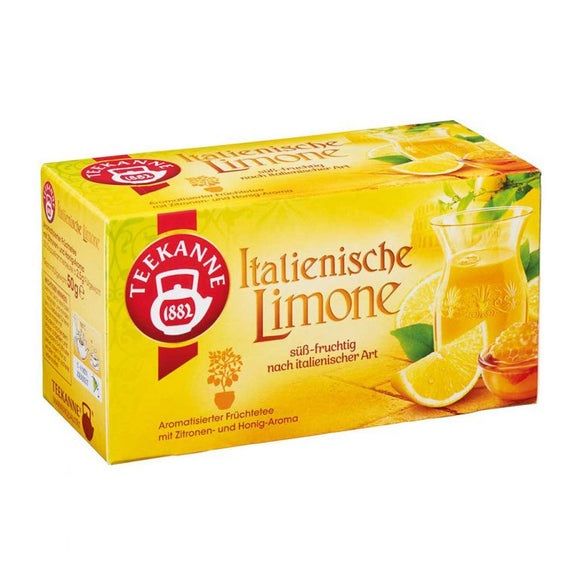 PO4014-14492  Teekanne Italian Lime  Herbs Natural Tea - German Specialty Imports llc