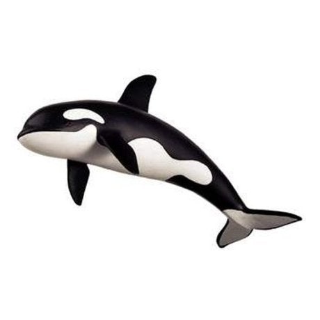 Hand Painted Schleich Figurine 16071 Killer Whale (Ocra)Play Figurine - German Specialty Imports llc