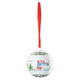 For preorder only / Arrival time December 2025 Weihnachtsspiele / Christmas games Hutschenreuther 2025 Porcelain Ball
