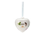 Hutschenreuther 2022 Porcelain Heart Ornament, Limited Edition - German Specialty Imports llc