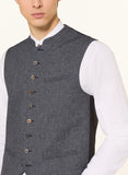 David  Weste Vest by Hammerschmid, dark blue