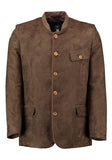 122000-2697 OS Men Bavarian Trachten Jacket Herrenjanker in Leather imitation look