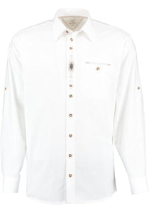 420001- 1913 OS  men's shirt 1/1 sleeves with Embroidery in front