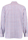 420001-3323 OS Trachten Men Long Sleeve checkered Trachten Shirt with  Embroidery in the Front and Sleeves - German Specialty Imports llc