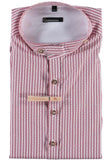 420001-2833/38  OS Men Trachten Shirt with Stand Up Collar and button down Shirt   1/1 -sleeve - German Specialty Imports llc