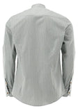420001-2833/38  OS Men Trachten Shirt with Stand Up Collar and button down Shirt   1/1 -sleeve - German Specialty Imports llc