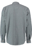 420007-2602 OS Trachten Men Long Sleeve checkered Trachten Shirt with  Embroidery in the Front and Sleeves - German Specialty Imports llc