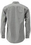 420054-2602 OS Trachten Men Long Sleeve checkered Trachten Shirt with  Embroidery in the Front and Sleeves - German Specialty Imports llc