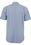421000-4049/54 Trachten   Men  Shirt Short Sleeve, Regular Fit with design in front - German Specialty Imports llc