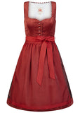 Huberta Spieth & Wensky  Velvet Dirndl with 70 cm skirt