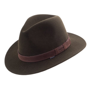 1113-1/1490   Sympatex Faustmann WOOL HAT with Leather Band