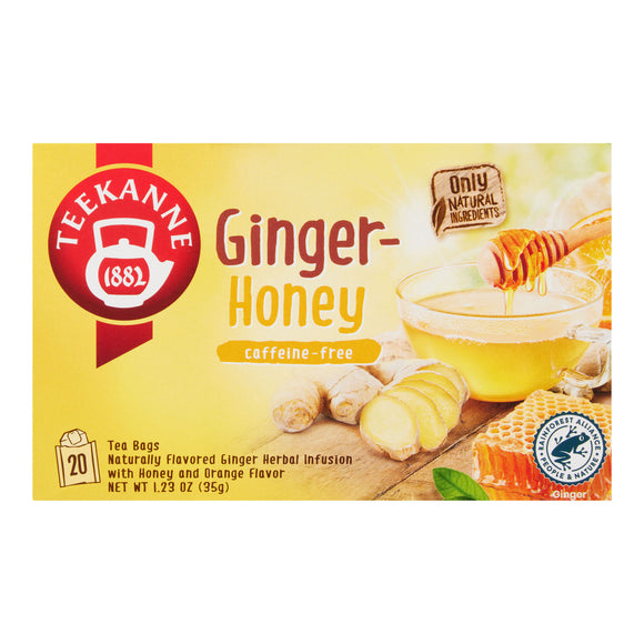 Teekanne Ginger Honey Herbal Tea